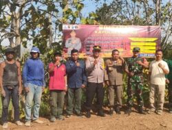 Polres Blitar Gencarkan Patroli dan Pemasangan Banner Himbauan Antisipasi Karhutla