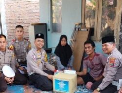 Polantas Polres Jombang Sambangi Korban Lakalantas