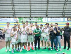 Pangdam XII/Tpr Tutup Secara Resmi Tanjungpura Cup Basketball Competition 2023