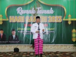 Peingati Hari Santri 2023,Ini Pesan Pj.Gubernur Harisson