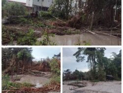 Diduga Tambang Timah ilegal sebelah SPBU Kampung Dul Pangkalan Baru, Kabupaten Bangka Tengah beraktivitas.