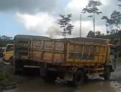 Aliran Sungai Gunung Kelud milik PUPR Blitar – Jawa Timur Rusak oleh Penambang dugaan ilegal