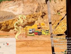 Tambang Galian C dugaan ilegal tidak Mengantongi IUP OPK Milik Cv. Misbachul Anwar Bulujowo Bancar, Tuban Belum tersentuh Hukum.