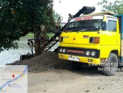 Tambang Galian Pasir dugaan Ilegal di Sungai Berantas Jabon, Kecamatan Banyakan, Kediri Tak Tersenuh Hukum