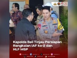 Kapolda Bali, Irjen Pol. Daniel Adityajaya, S.H., S.I.K., M.Si., Meninjau persiapan penyelenggaraan rangkaian KTT Indonesia-Africa Forum (IAF) ke-2
