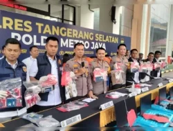 Polres Tangerang Selatan Bongkar Sindikat Jaringan 303 Judi Online Internasional