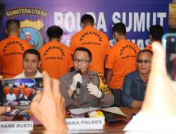 5 Orang Judi 303 Sabung Ayam di Tangkap Polres Nias, Polda Sumatera Utara