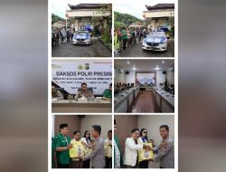 Sambut Bulan Suci Ramadhan 1446 H, Polres Tabanan Distribusikan Ratusan Paket Sembako