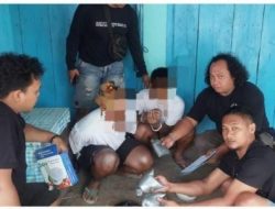 Polres Nganjuk Tangkap Dua Pelajar Edarkan Bubuk Mercon di Gondang