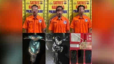 Polres Nganjuk Tangkap Empat Pengedar Sabu dalam Operasi Pekat Semeru 2025