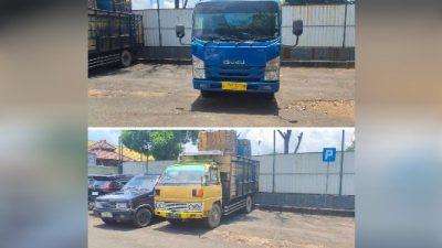 Polres Tuban Amankan truk tengki PT. Trisaka Adi Rajasa Nopol L 9716 UA kapasitas 8000 liter,