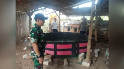 Markas Sabung ayam di Siwalan, Kecamatan Panceng di Gerebek Polisi