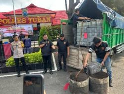 Kasus Penyalahgunaan BBM Solar Polisi Amankan 3,5 Ton Solar Bersubsidi