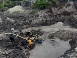 Tergiur untung yang memuaskan ‘Silo Warga Desa Sarangmandi, Kec. Sungai Selan buka tambang emas dan timah secara Ilegal”