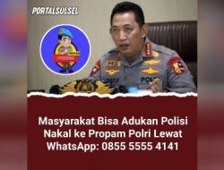 Masyarakat yang merasa dirugikan anggota Polisi bisa Lapor