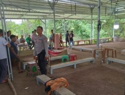 Polsek Mohi, Polres Sumbawa Gerebek Lokasi Sabung Ayam