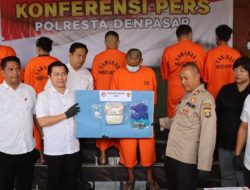 Residivis dan Jaringan Narkoba: Hampir 1 Kg Sabu Diamankan Satresnarkoba Polresta Denpasar