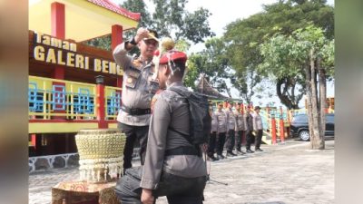 Sat Reskrim dan Sat Resnarkoba Polres Bojonegoro: 133 Personel Tempuh Long March 30 Km