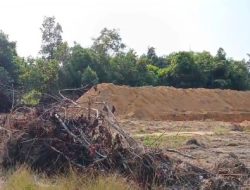 Aktifitas Tambang di Pemukiman Warga di Jalan Tembus, Gang Kenari, Kecamatan Mentok Kabupaten Babar