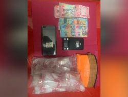 Wanita Terduga Pengedar Sabu Diamankan Polsek Kemuning