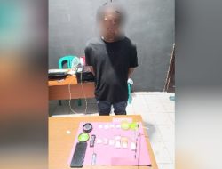 Brantas narkoba Polsek Tebing Tinggi Ungkap Kasus Tindak Pidana Penyalahgunaan Narkotika Jenis Sabu