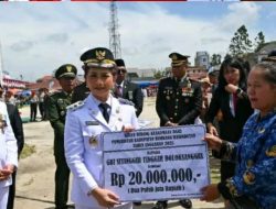 Peringatan HUT ke-80 RI, Bupati Humbahas Ajak Masyarakat Bersatu Dukung Pembangunan