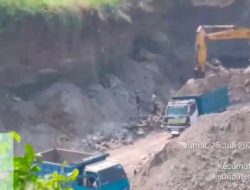 Aktivitas Tambang Galian dugaan Bodong di Ardilangu, Desa Ngembah, Kecamatan Dlanggu Mojokerto