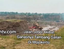 Jalan menuju Dusun Grogol, Kecamatan Kutoarjo Jebol diduga Ulah Penambang Galian C ilegal