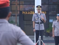 Kapolres Metro Pimpin Upacara Hari Juang Polri 2025