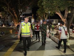 Harkamtibmas Polres Jember Bersama TNI dan Elemen Masyarakat Gelar Patroli Gabungan