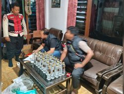 Polres Situbondo Amankan Puluhan Botol Arak