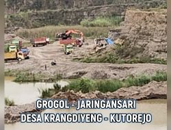 Rusaknya Ekosistem Lingkungan Dusun Grogol – Jaringansari – Desa Karangdiyeng – Kutorejo diduga Karena Tambang Galian Ilegal