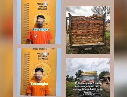 Angkut kayu ilegal loging, Dua Pelaku di Amankan Direktorat Reserse Kriminal Khusus  Polda Riau