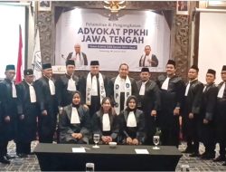 PPKHI Jawa Tengah Resmi Lantik 18 Advokat Baru, Perkuat Barisan Penegak Hukum 2026