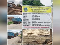 Tanah TKD Desa Kepuhklagen, Wringinanom Gresik Diduga Dikomersialkan, Modus Alih Fungsi TPS3R “Hasil Tambang dijual