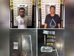 Sat Resnarkoba Polres Bantaeng Ringkus Dua Terduga Pelaku Sabu