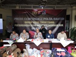 8 Pelaku Kasus Penyalahgunaan BBM Solar Subsidi diamankan Polda Banten