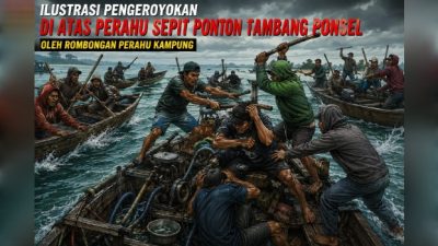 Diduga Pengendara Sepit Hendak Dikeroyok Rombongan Warga di Kawasan Keranggan Tembelok