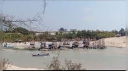 Ponton Timah Diduga Beroperasi di Depan Polairud Sungailiat, H. Bidin Disebut Korlap Setor Rp1 Juta per Ponton