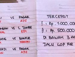 Arena Sabung Ayam Di Sidorejo, Kecamatan Pagelaran, Malang Meresahkan Warga
