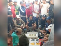 Markas Perjudian Sabung Ayam di Desa Kalikecabean, Kecamatan Candi, Sidoarjo Marak Lagi